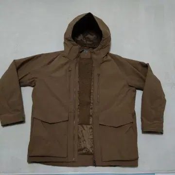 유니클로 브라운 다운 자켓