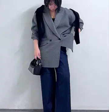 밴야드 스톰 자켓 코트 차콜 S