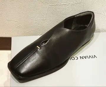 [ 새상품 ] VIVIAN 블랙 로퍼 펌프스 M(23.0)