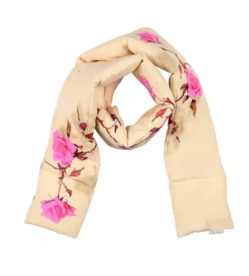 DRIES VAN NOTEN 19-20AW 플라워 무늬 머플러 스톨