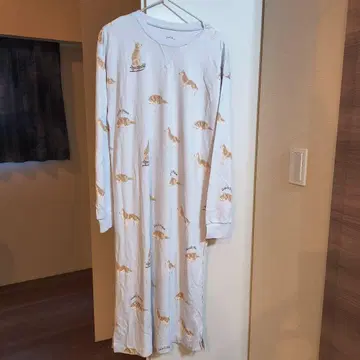 gelato pique(젤라토 피케) 하스키 패턴 원피스