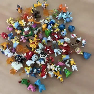 다양한 캐릭터 피규어 세트 포켓몬 하무타로