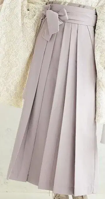 새상품 졸업식 사은회용 하카마 *더스티 컬러 L 사이즈* 연보라*