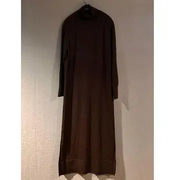새상품급 바나나리퍼블릭 롱 니트 원피스 브라운