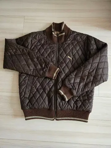 푸마 리버서블 점퍼 브라운