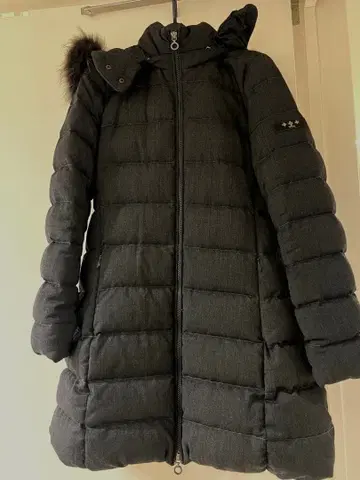 TATRAS 후드 부착 퍼 부착 롱 다운 자켓