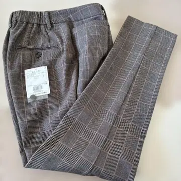 새상품급 PLST 플라스테 웜 리저브 스틱 팬츠 M 글렌체크