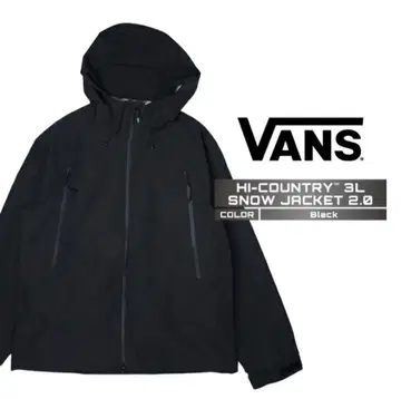 VANS 하이-컨트리 3L 스노우 재킷 2.0 블랙