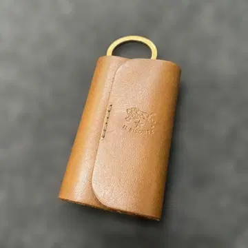 일비종떼 가죽 키케이스 올리브