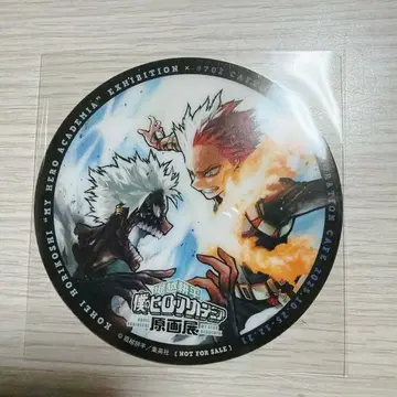 히로아카 원화전 콜라보 카페 코스터 토도로키 다비