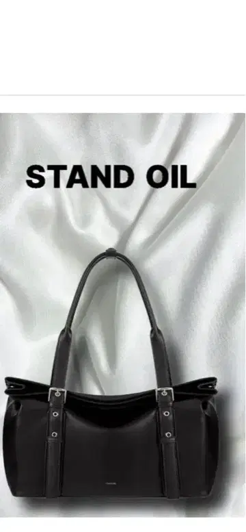 STAND OIL 블랙 숄더백