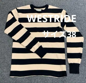 새상품급 WEST RIDE 헤비 보더 롱 T 사이즈 38