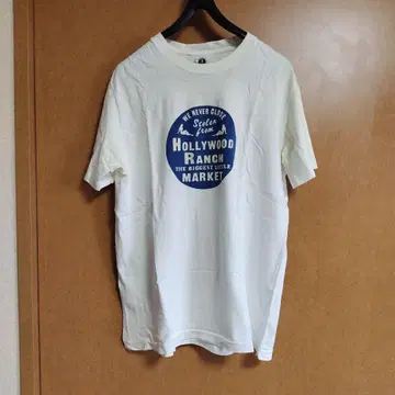 HR MARKET 프린트 T셔츠 화이트