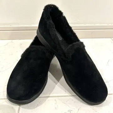 스케쳐스 SKECHERS 스웨이드 보아 스니커즈 블랙 25cm