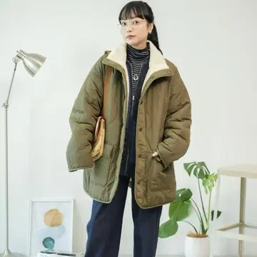 FREAK'S STORE 퀼팅 보아 자켓