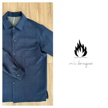 [ 거의 미사용 ] m s braque 셔츠 자켓