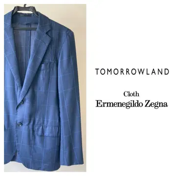 TOMORROWLAND x Zegna 네이비 테일러드 자켓