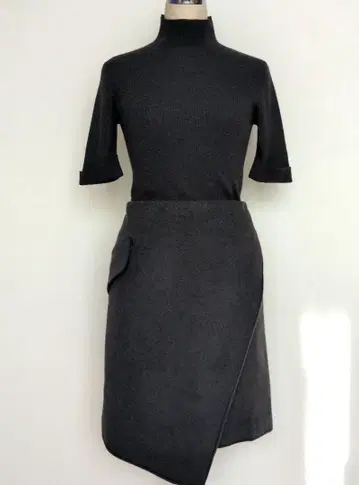 호텔 셀렉샵 울 디자인 스커트 S~M