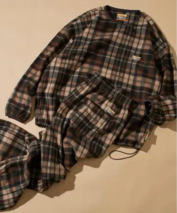 플리스 자켓 스핀들 플리스 셋업