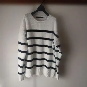 FRAMeWORK 스트라이프 니트 스웨터 긴팔