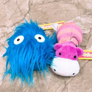 지브리 파크 마녀의 계곡 한정판 칼시퍼 하울의 움직이는 성 마스코트 키링