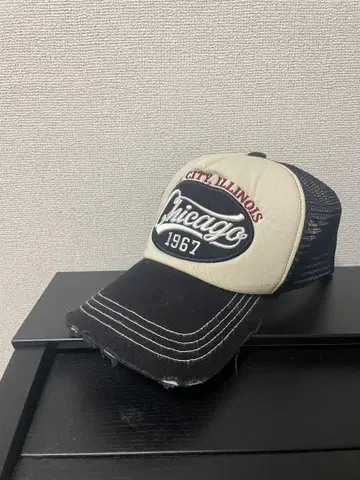 시카고 데미지 메쉬 볼캡