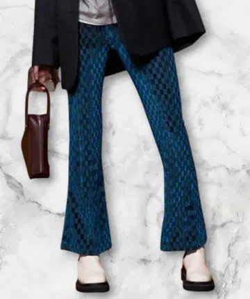 겨울 대박람회 MAISON SPECIAL 벨로아 체크 팬츠