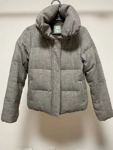 빔즈 다운 자켓 코트 그레이