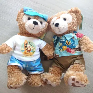 아울라니 하와이 더피 봉제 인형 2개