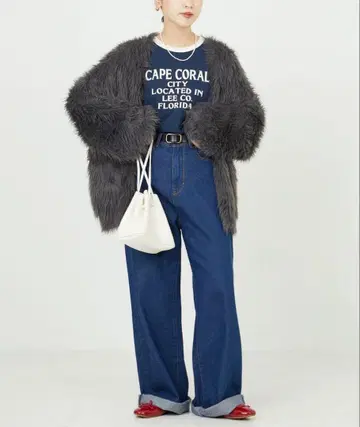 FREAKSstore 그레이 긴팔 가디건