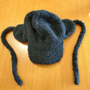 OOF WEAR 페이크 퍼 버킷햇 모자 새상품