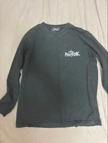 Phatrnk 블랙 롱 슬리브 트레이닝복