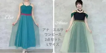 안나 엘사 원피스 시마무라 x 디즈니 콜라보