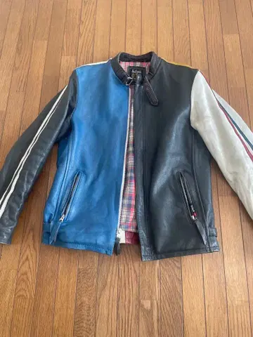 schott 싱글 라이더 클래식 가죽 L