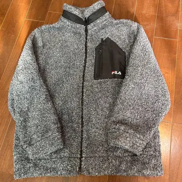 남성용 L FILA UV 안감 알루미늄 에코 써모 자켓 방한 스포츠