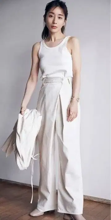 CLANE x 다나카 미나미 콜라보 데님 팬츠