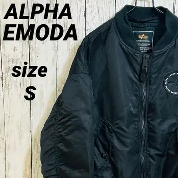 ALPHA INDUSTRIES x EMODA ma-1 플라이트 자켓