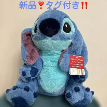 미사용 새상품 디즈니 스티치 봉제 인형 플러피 플러시
