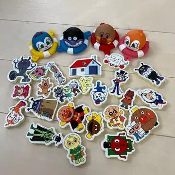 목욕탕에서 놀자! 동글동글 호빵맨 목욕 완구 물놀이