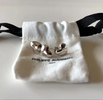 [ PHILIPPE AUDIBERT ] 실버 하트 귀걸이