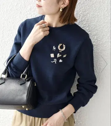 SHIPS any: [ 손세탁 가능 ] 속기모 비쥬 크루넥 컴팩트