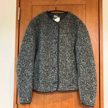 보아 플리스 크루넥 가디건 M 사이즈