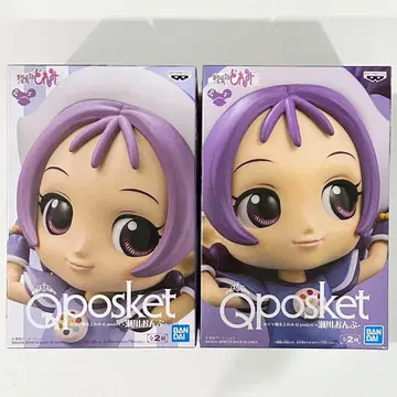 오쟈마녀 도레미 세가와 온푸 Qposket 피규어 세트