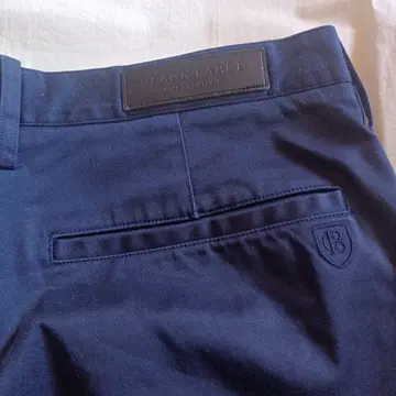 BLACK LABEL 네이비 슬랙스 테이퍼드 팬츠