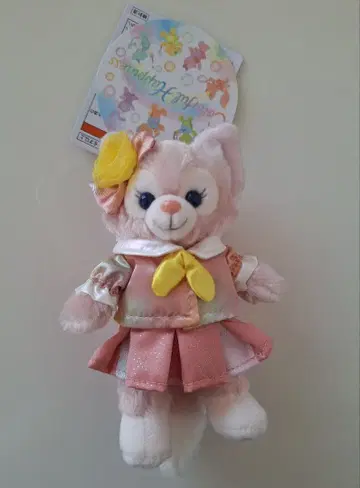 [새상품] 더피&프렌즈 20주년 컬러풀 해피니스 인형 배지 리나벨