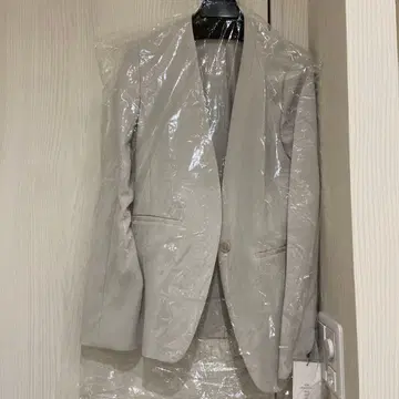 소쥬 노카라 자켓 라이트 그레이 S 사이즈