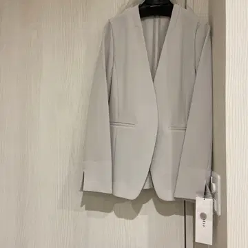 소쥬 노카라 자켓 라이트 그레이 S 사이즈