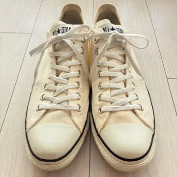 CONVERSE ALL STAR 크림 스니커즈 27.5cm