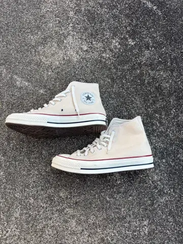 ct70 Converse 하이컷 스니커즈 화이트