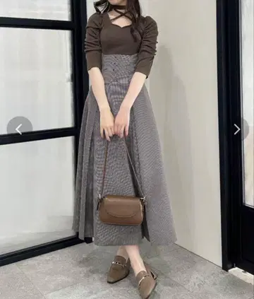 dazzlin 다즐린 초커 개더 코르셋 원피스